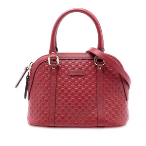 Pre-Loved Gucci Mini Microguccissima Dome Satchel